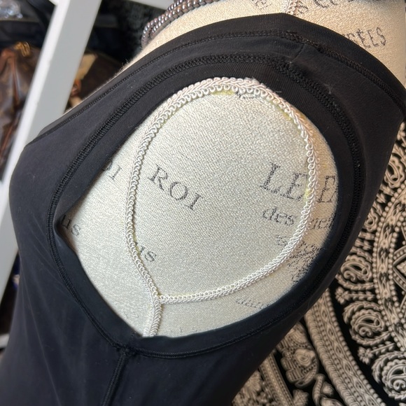 Boston Proper Black Sleeveless Dress V-neck Midi Stretch Travel Comfort Small - Picture 10 of 12